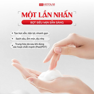 Sữa rửa mặt dạng bọt - Bubble Clear - Histolab