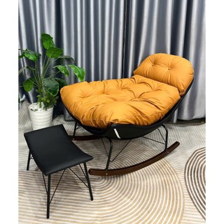Ghế bập bênh thư giãn ngồi đọc sách cực chill, Ghế lười nhiều màu đa dạng decor phòng