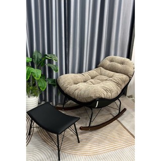 Ghế bập bênh thư giãn ngồi đọc sách cực chill, Ghế lười nhiều màu đa dạng decor phòng