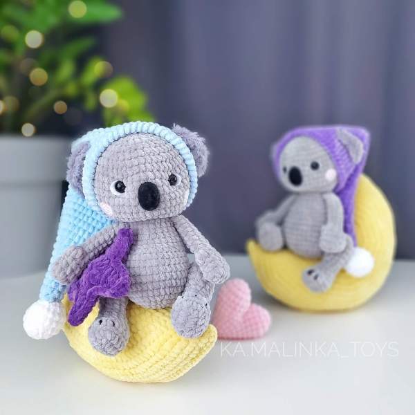 (File PDF) Chart hướng dẫn móc len tiếng Việt koala ngủ