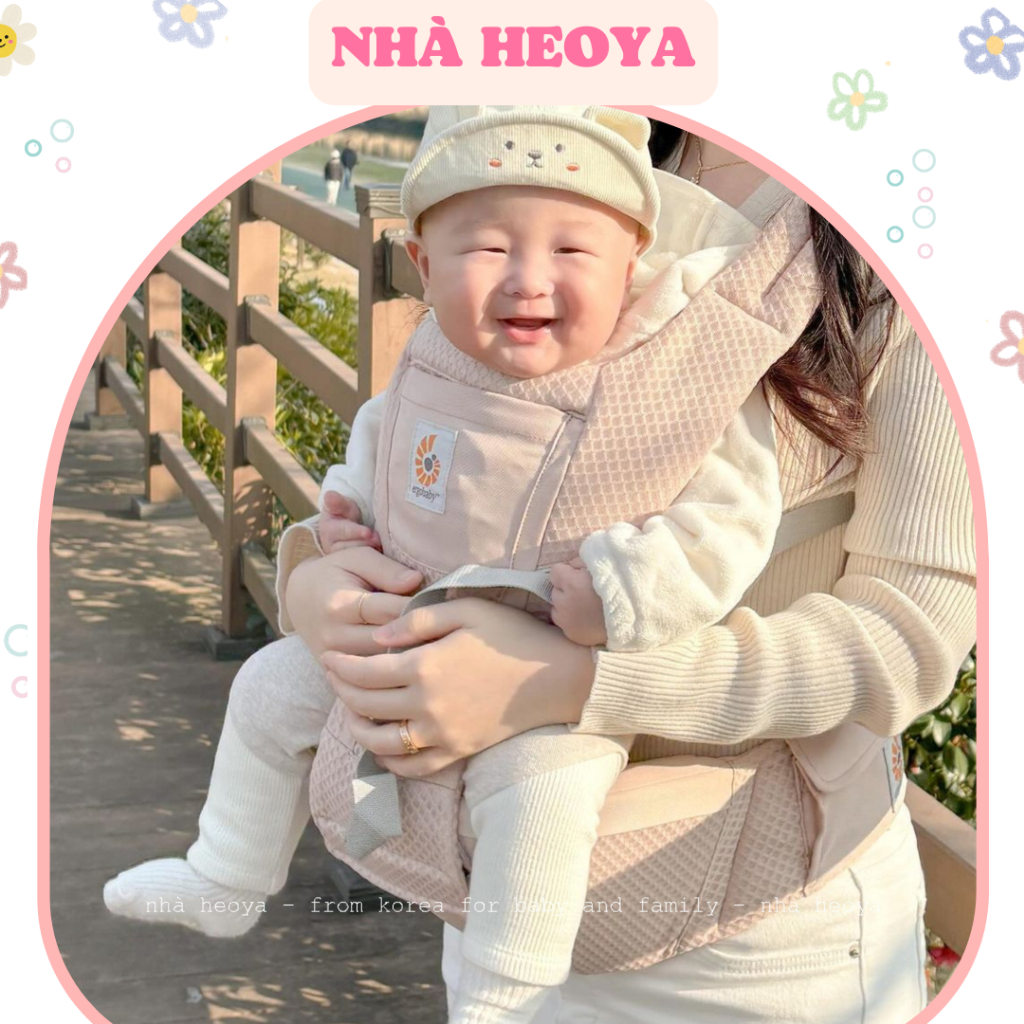 ĐỊU TRỢ LỰC ERGOBABY ALTA HIP SEAT CHO BÉ TỪ 4M+ CHÍNH HÃNG