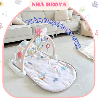 THẢM ÂM NHẠC BABY GYM HAAVEBRICKS HÀN QUỐC CHO BÉ VẬN ĐỘNG KÍCH THÍCH GIÁC QUAN