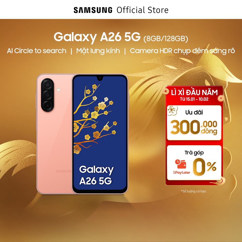 Điện Thoại Samsung Galaxy A26 5G 8GB/128GB