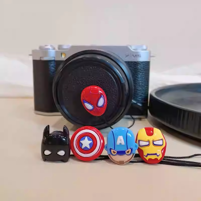 [SẴN] Phụ kiện máy ảnh | Dây giữ nắp máy ảnh kèm charm trang trí lens máy ảnh/CHARM NẮP LENS Canon, Nikon, Sony, Fujifil