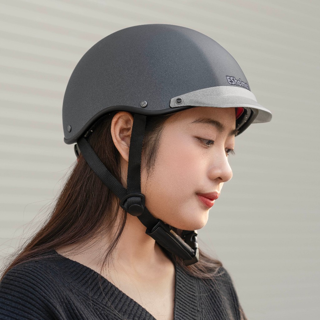 Mũ bảo hiểm LDP Nhám nửa đầu kiểu dáng đua ngựa ES Helmet mix mái che