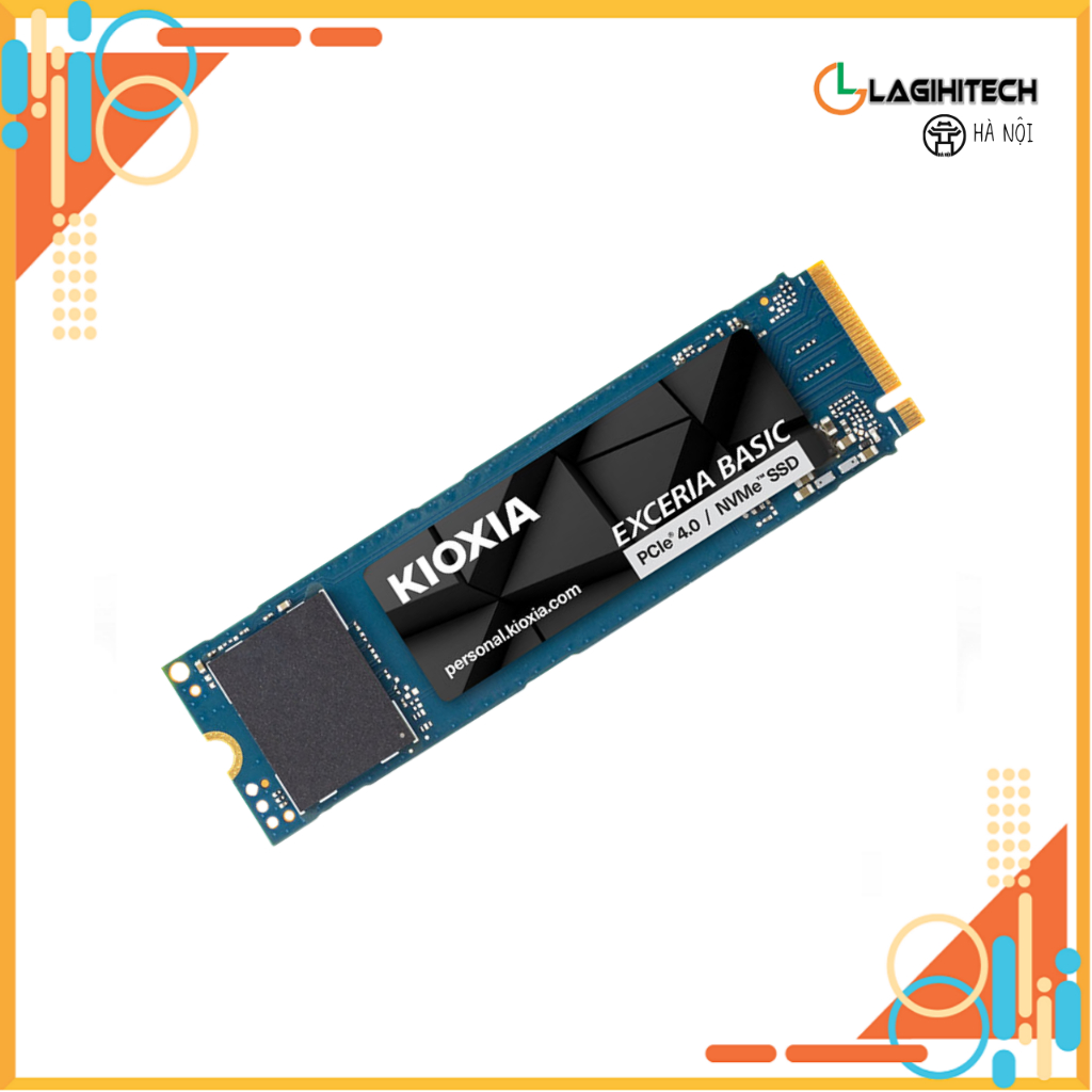 Ổ Cứng Gắn trong SSD KIOXIA EXCERIA BASIC NVME GEN 4 1TB / 2TB - Bảo Hành 5 NĂM