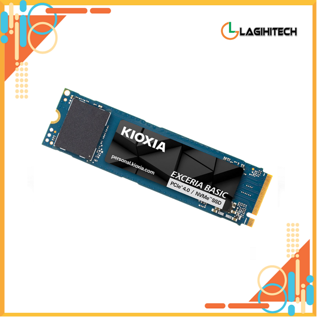 Ổ Cứng SSD KIOXIA EXCERIA BASIC 1TB / 2TB NVME GEN 4 - Bảo Hành 5 NĂM
