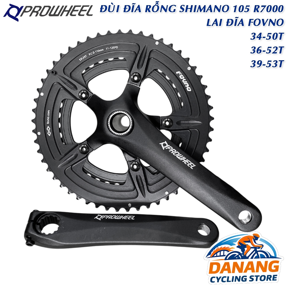 Đùi đĩa (Giò dĩa) rỗng xe đạp PROWHEEL RPN FOVNO (2 Tầng)