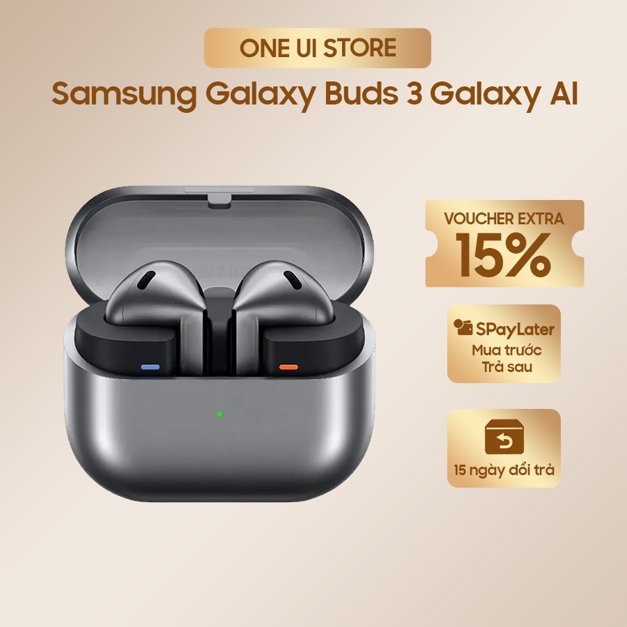 Tai nghe Bluetooth Samsung Galaxy Buds 3  Galaxy AI  Hàng chính hãng 100% - ONE UI STORE [hỏa tốc]