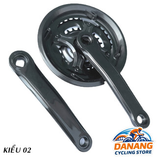 Đùi Đĩa Xe Đạp 3 Tầng 24-34-42T | Giò Dĩa MTB, Touring (Bọc Nhựa)
