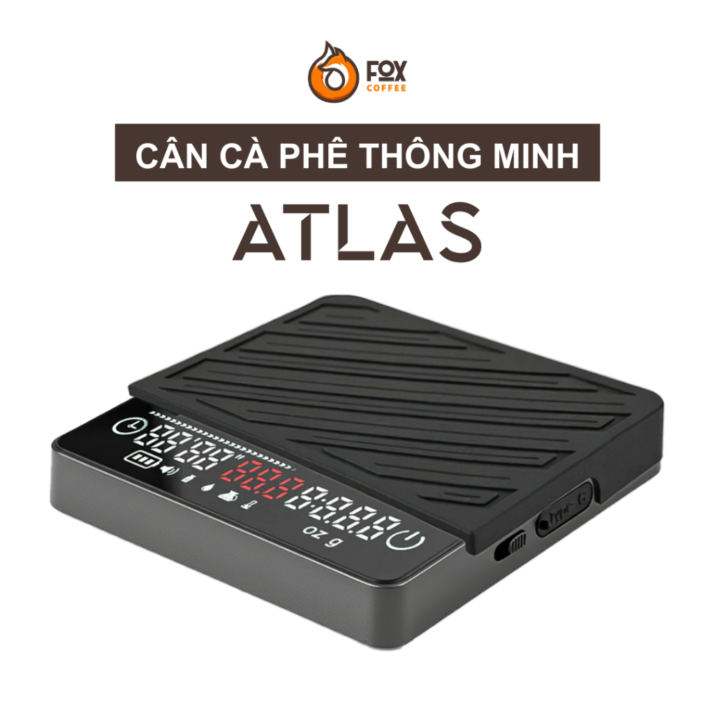 Cân Cà Phê Thông Minh ATLAS | Fox Coffee Precision Coffee Scale