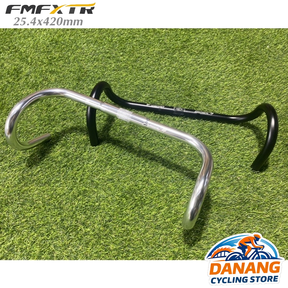 Ghi đông cong xe đạp nhôm 25.4x420mm FMFXTR