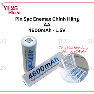 Pin AA 4600mAh 1.5V ENEMAX - Cell Nhật Bản - Dùng Cho Đèn, Đồ Chơi, Chuột, Remote, ... YL