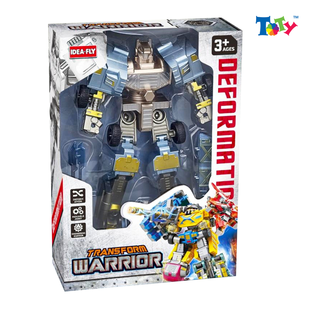 [CHÍNH HÃNG] Xe biến hình - Transform Warrior - HT33