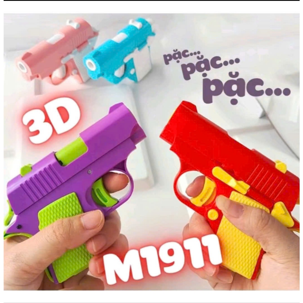 Đồ chơi sung cà rốt mini vô tri m1911 , đồ chơi giúp bé giảm stress an toàn cho trẻ em