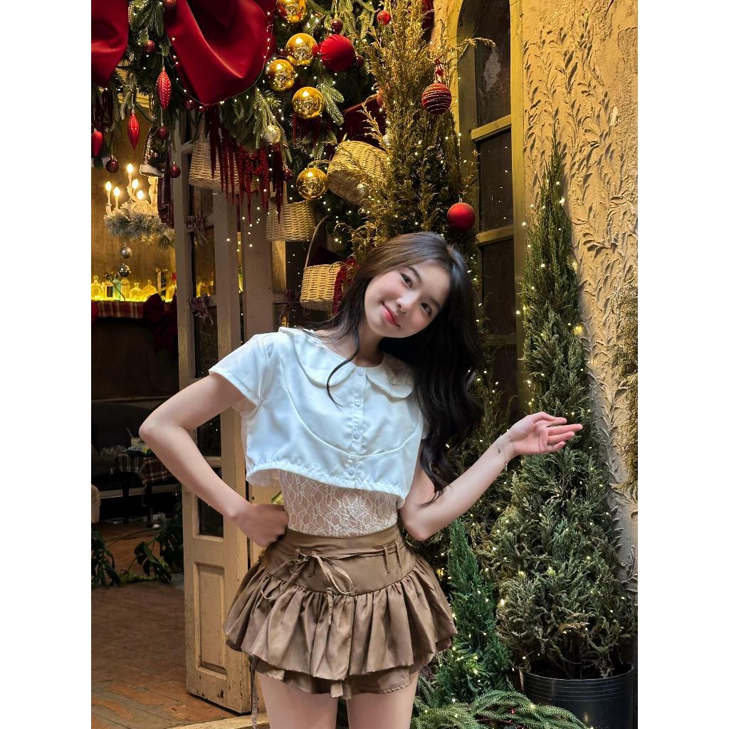 Chân Váy 2 Tầng SAIGONESE Lưng Chun Có Quần Bảo Hộ Kèm Dây Form Nữ Bồng Xòe - CV05SP | BigBuy360 - bigbuy360.vn