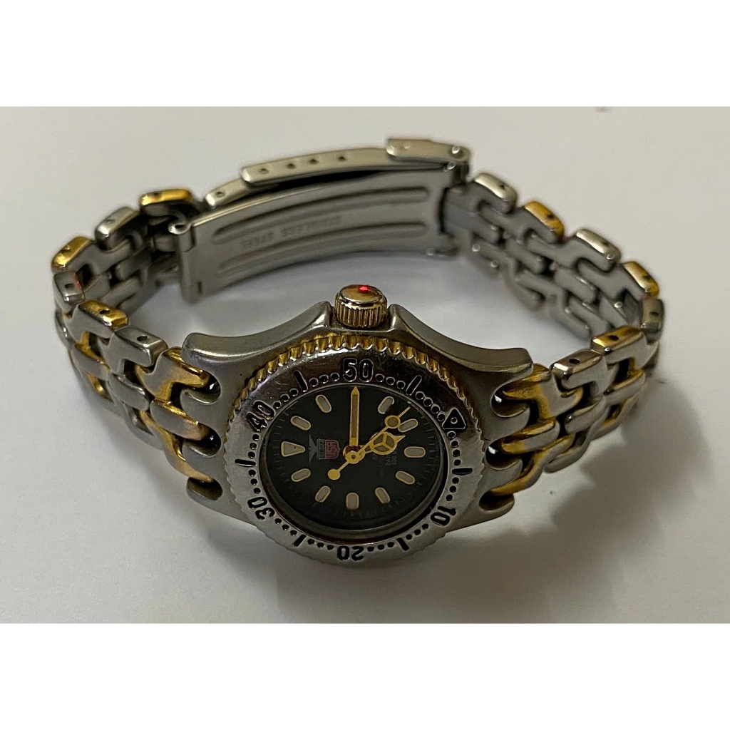 Đồng Hồ ELGIN USA Quartz RONDA Thụy Sĩ 7 Jewel | Niềng Xoay | Size 28mm | Demi Vàng