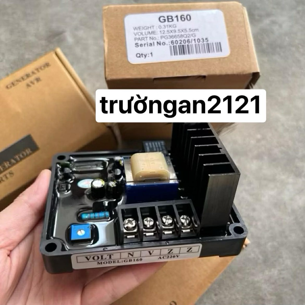 Mạnh điều chỉnh điện áp tự động AVR GB160 máy phát điện