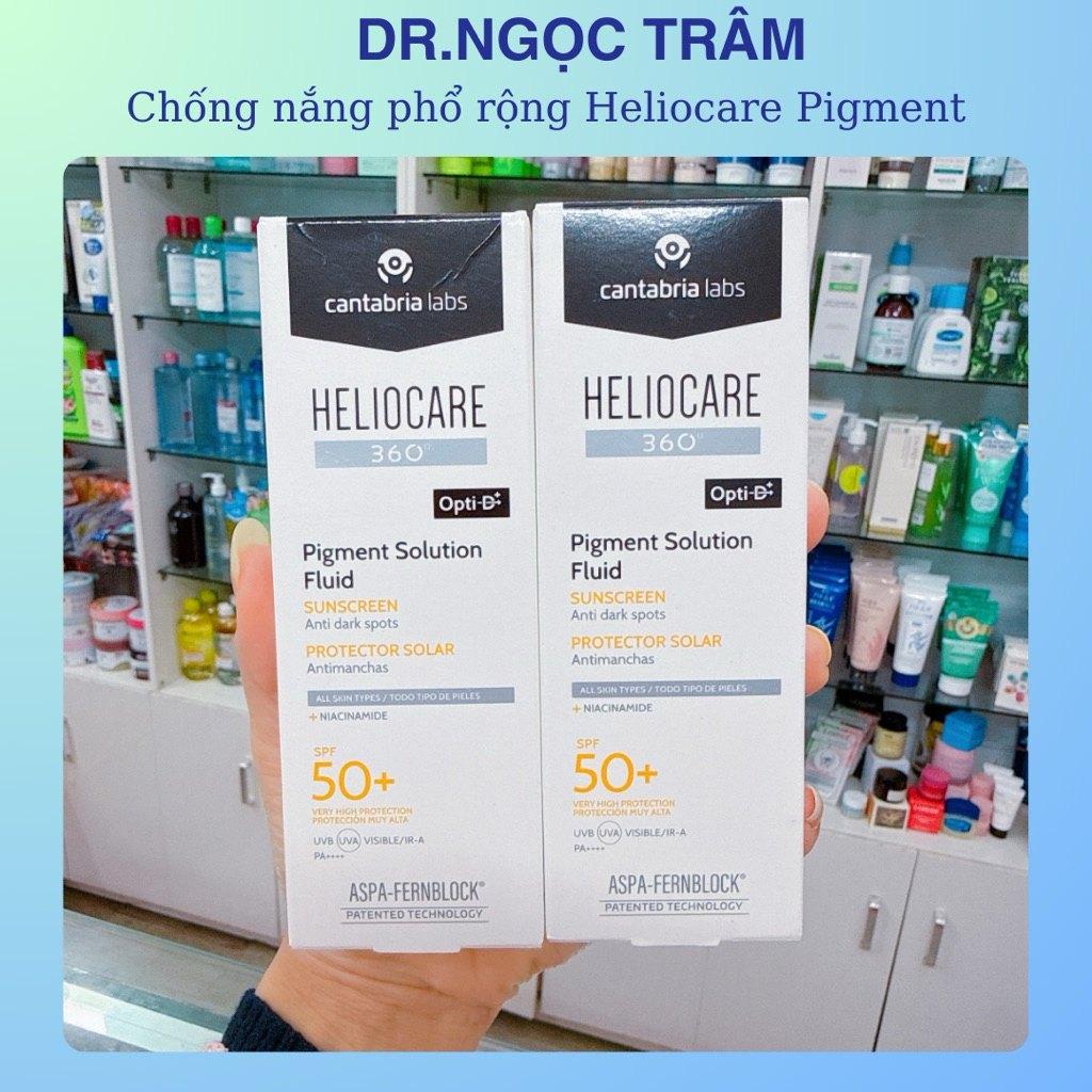 Kem chống nắng Heliocare Pigment Solution Fluid 50ml