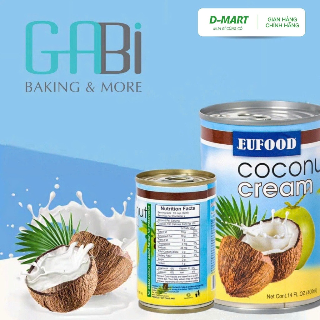 Nước Cốt Dừa Eufood