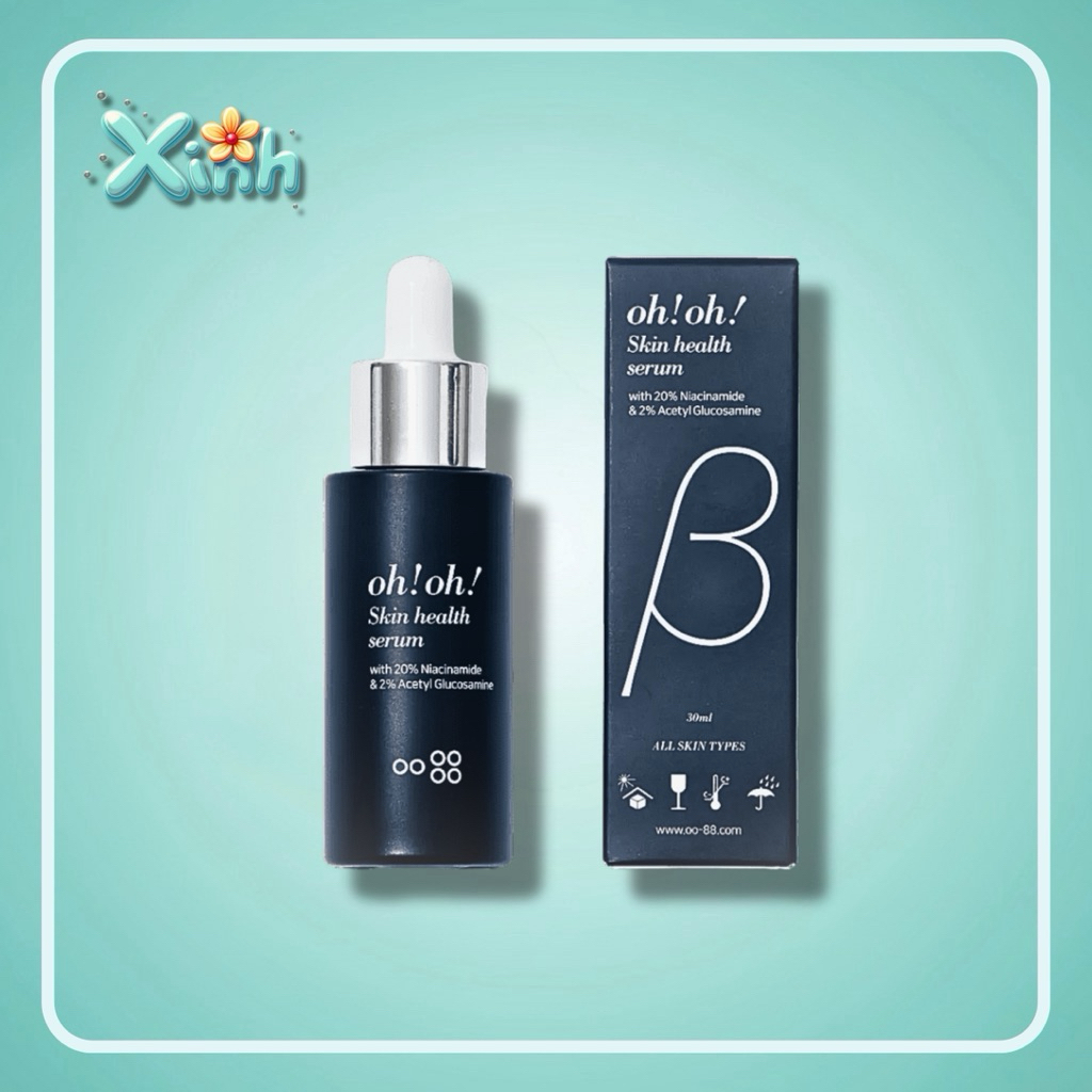 Serum Oh Oh Skin Health Niacinamide 20% sáng da 30 ml - Xinh