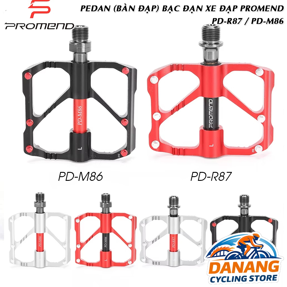 Bàn Đạp Xe Đạp Promend PD-R87 / PD-M86 – Pedal Bạc Đạn