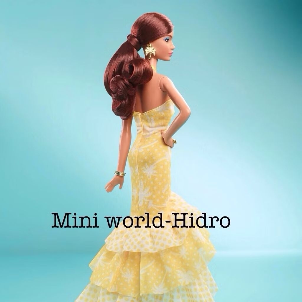 S107 Búp bê Barbie Signature Barbie 35th Anniversary Teresa Doll body model muse.