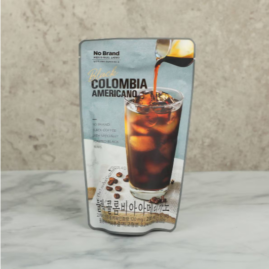 [CHÍNH HÃNG] Cà Phê Đen Colombia Americano No Brand Túi 230Ml