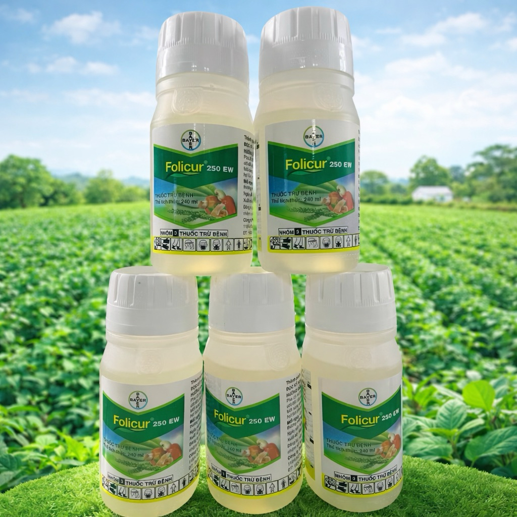 Phòng ngừa nấm bệnh Folicur 250EW [Chính hãng] NƯỚC TRONG (CHAI 240ML)