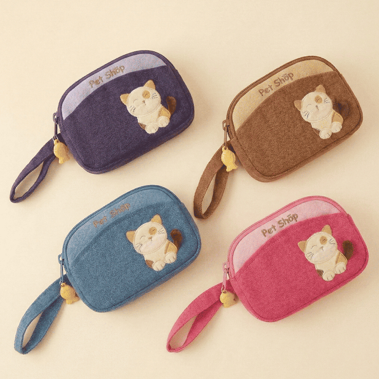 Bóp ví đựng tiền, thẻ ngân hàng 4 ngắn kéo chống thấm nước