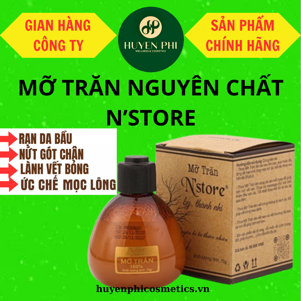 Mỡ Trăn N'store Nguyên Chất 75g