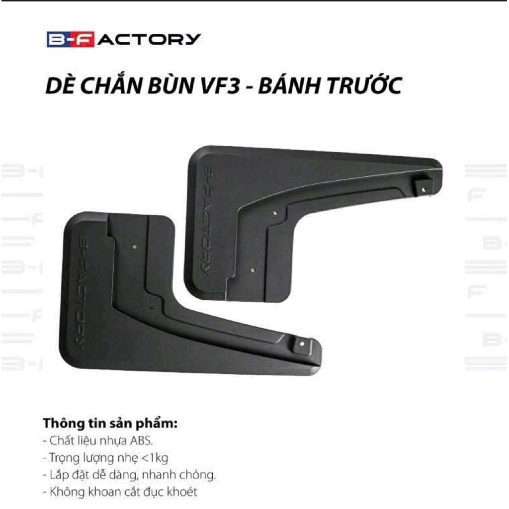 Dè chắn bùn cho xe Vinfast VF3 B-Factory