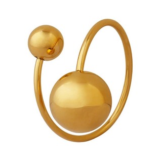 Nhẫn Titan Nữ 2 Trái Châu Free Size Không Đen Không Gỉ TT 2929