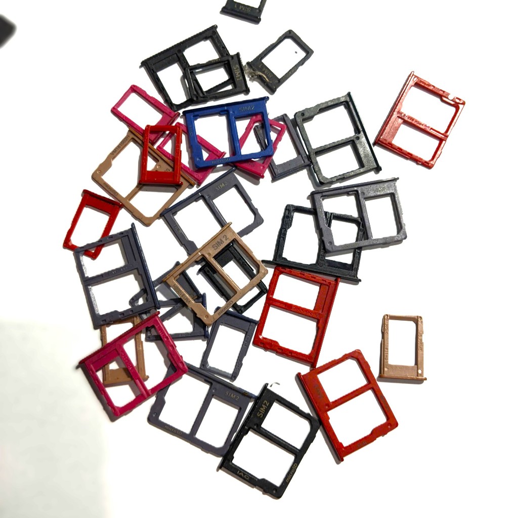 Khay sim Samsung J6 Plus / J4 Plus / J4 Core (J6+ / J4+) cũ bóc máy còn sử dụng tốt - Linh kiện Sams