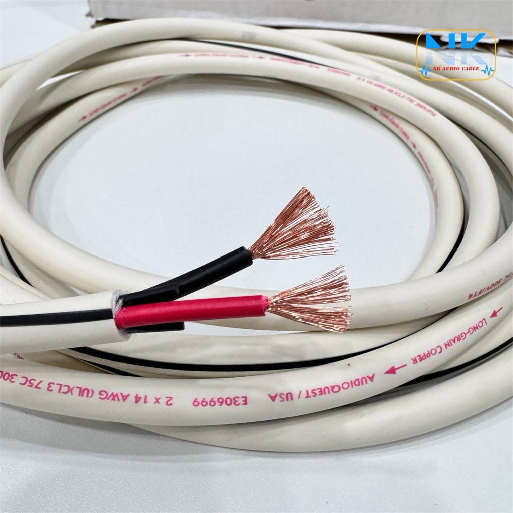 Cáp loa Audioquets E306999 2x14 AWG