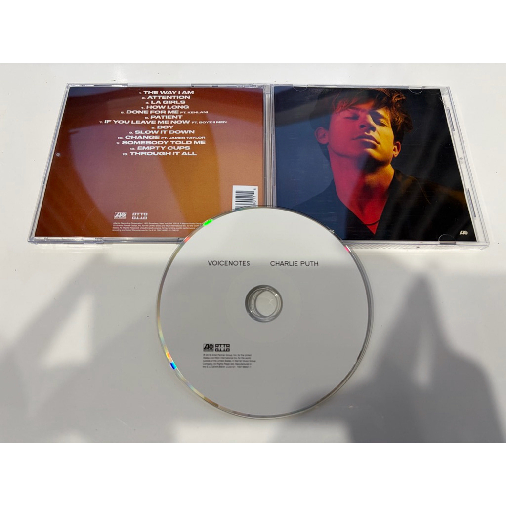 CHARLIE PUTH - Voicenotes CD (Custom booklet)