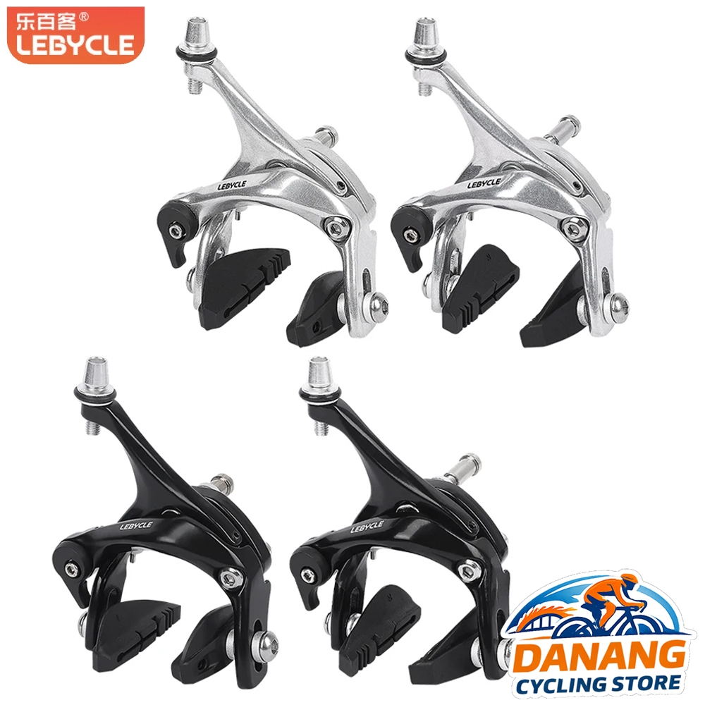 Bộ ngàm phanh thắng nhôm 3 lá xe đạp road LEBYCLE