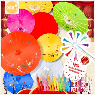 Dù Cổ Phong - Ô Múa Dân Tộc - Vải Lụa