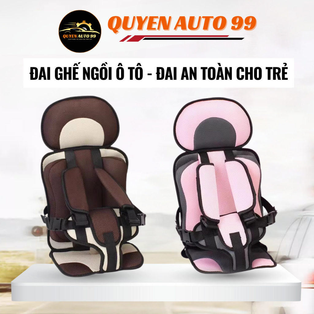 Đai ghế ngồi ô tô cho bé, bảo vệ an toàn cho trẻ em, dễ sử dụng và tiện lợi