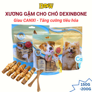 Xương Que Gặm Cho Chó Mèo 150g/200g Dexinbone Fonti Inu Bổ Sung Canxi, Protein Từ Thịt Nai Và Thịt Gà Sấy