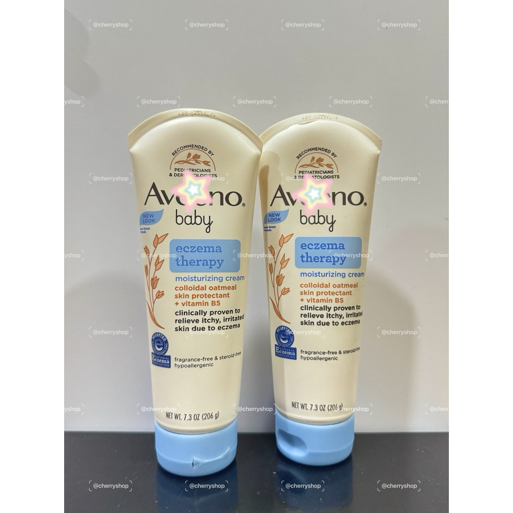 Kem bôi chàm cho bé Aveeno Baby Eczema Therapy Moisturizing Cream (141g-206g)