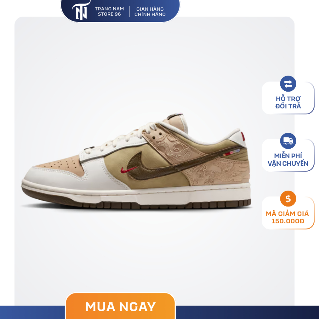 Giày_NIKE DUNK LOW "Year Of The Horse", Giày SB Ngựa Bản Mới Nhất 2026 Full Box