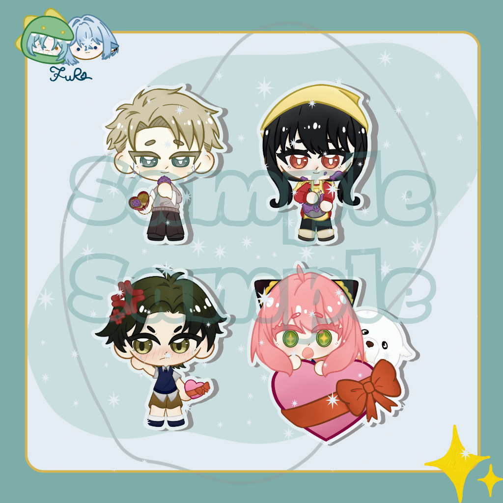 [GACHA] Standee Spy x Family  - Standee 5cm - Standee SxF - FuRotheArtist