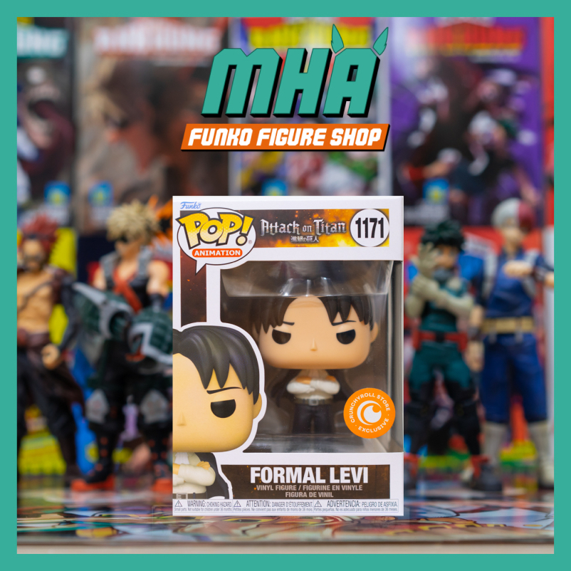 Chính Hãng Funko Pop Attack on Titan : Mô Hình Formal Levi #1171 crunchyroll exclusive