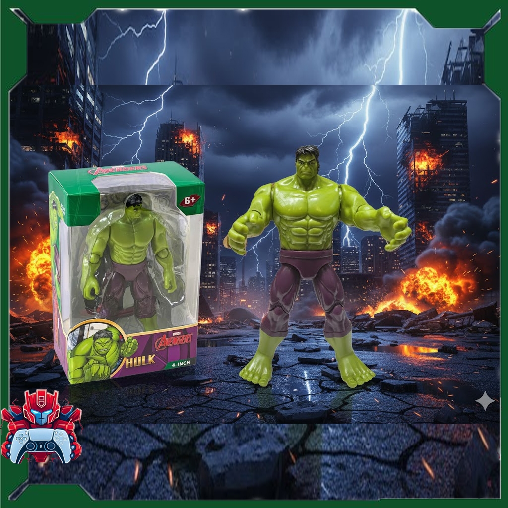 Mô Hình Marvel Avengers Hulk 4 Inch – ZD Toys ZC14 Chính Hãng