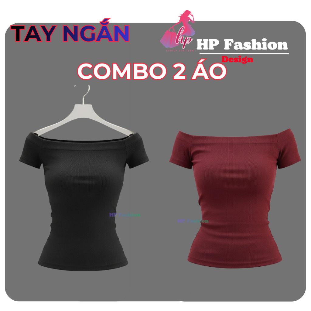 Áo thun trễ bệt vai  nữ chiết eo basic , áo phông nữ ôm body vải mịn giãn 4 chiều size S M L XL 2XL 3XL noel tết HP99 | BigBuy360 - bigbuy360.vn