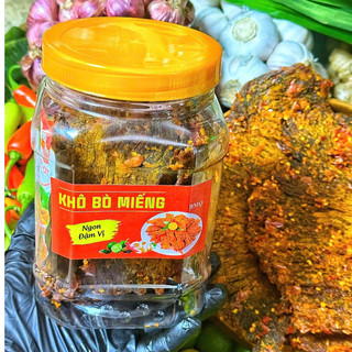 Khô Bò Miếng Mềm ( miếng lớn ) hủ 500g