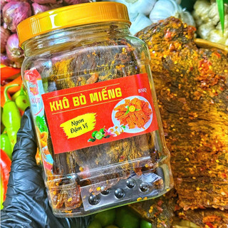 Khô Bò Miếng Mềm ( miếng lớn ) hủ 500g