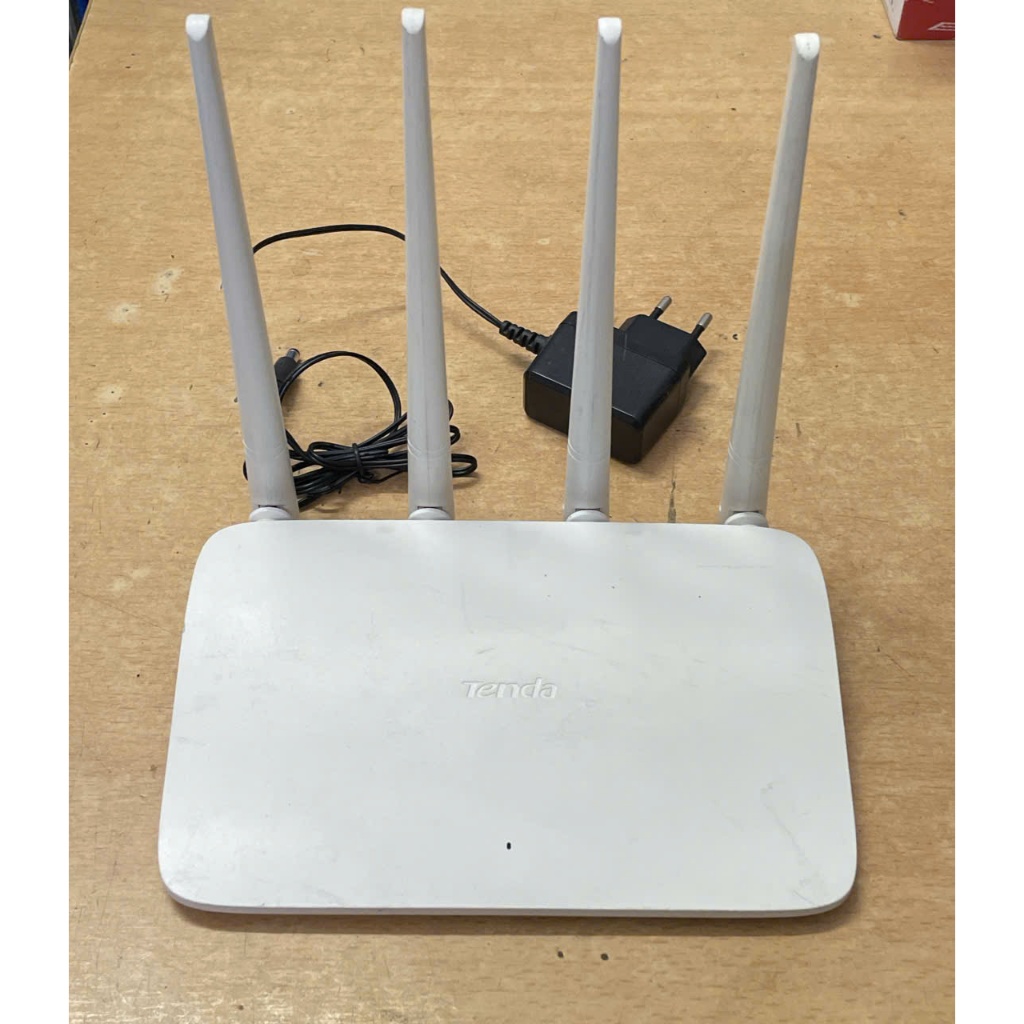 Bộ phát cũ Wifi Tenda N300 4 râu Router Wifi – 4 Antenna 5bBi ngoài – Tốc độ 300MBps
