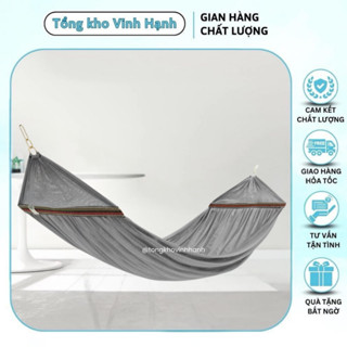 Lưới võng cán thép khổ rộng 1m3 *2m3 thương hiệu võng lưới Vinh Hạnh, lưới vải dù thoáng mát, cán thép chắc chắn